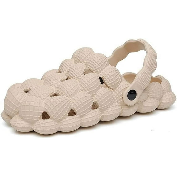 KAQ Kids Bubble Slides Boys Girls Cute Bubble Clogs with Charms, Beach Pool Massage Golf Ball Sandals Shoes House Slipper