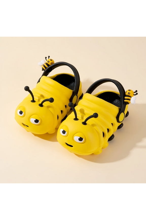 Kids' Cute Insect Clogs - Soft EVA Foam, Waterproof for Garden, Beach, Pool & Indoor-Outdoor Use