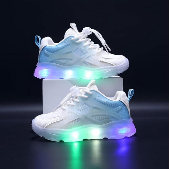 KAQ Light Up Shoes for Girls, Toddler Kids Cute Fashion Led Sneakers