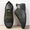 thumbnail image 1 of KAQ Not Fashion Men Shoes Nostalgic Army Green Casual Shoes Farmer Shoes Man Training Shoes Liberation Shoes, 1 of 7