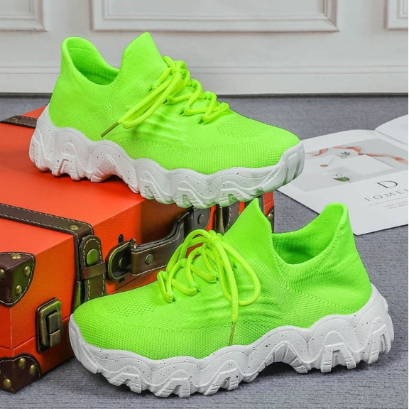 KAQ Shoes, KAQ for Women Men, KAQ Shoe’s Casual Breathable Slip-On Ankle Socks Shoes