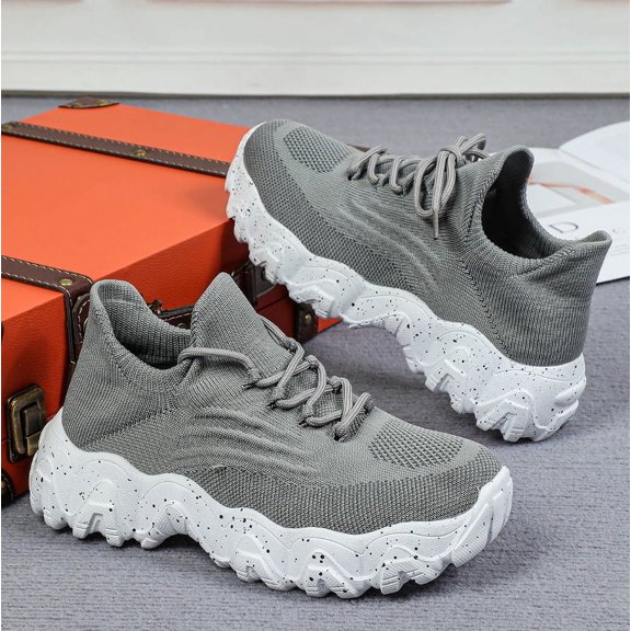 KAQ Shoes, KAQ for Women Men, KAQ Shoe’s Casual Breathable Slip-On Ankle Socks Shoes