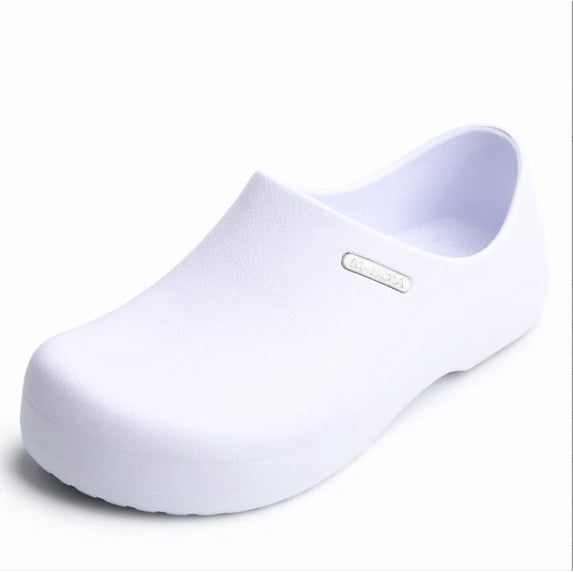 KAQ Unisex Non-Slip Waterproof Work Shoes - Professional for Chef, Nursing, Hospital, Kitchen & Garden Use