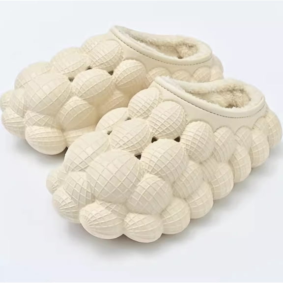 KAQ Womens Massager Slippers,Funny Bubble Unisex Super Soft Sandals Mens Breathable Beach Slides,Bath Shower Slippers Bedroom Spa House Sandals