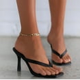 thumbnail image 1 of KAQ women's high heels, simple clip-toe shoes for summer beach
Stiletto heels, 1 of 6