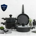 thumbnail image 1 of KARACA Bio Diamond Antibacterial Kulp 7 Pieces Cookware Set Induction Safe, 1 of 9