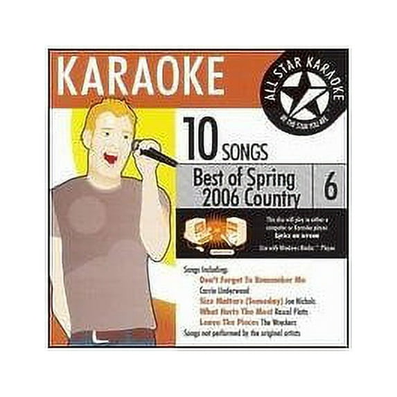 KARAOKE: BEST OF SPRING 2006 COUNTRY 6 / VARIOUS