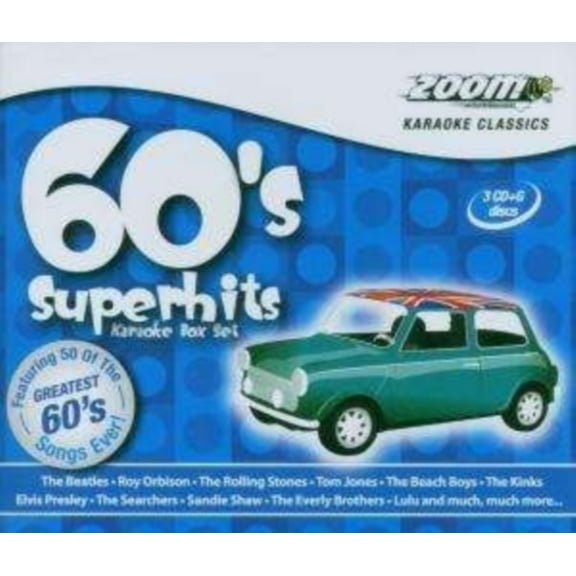 KARAOKE CLASSICS: 60S SUPERHITS BOX SET - 75 SONGS (CD+G)