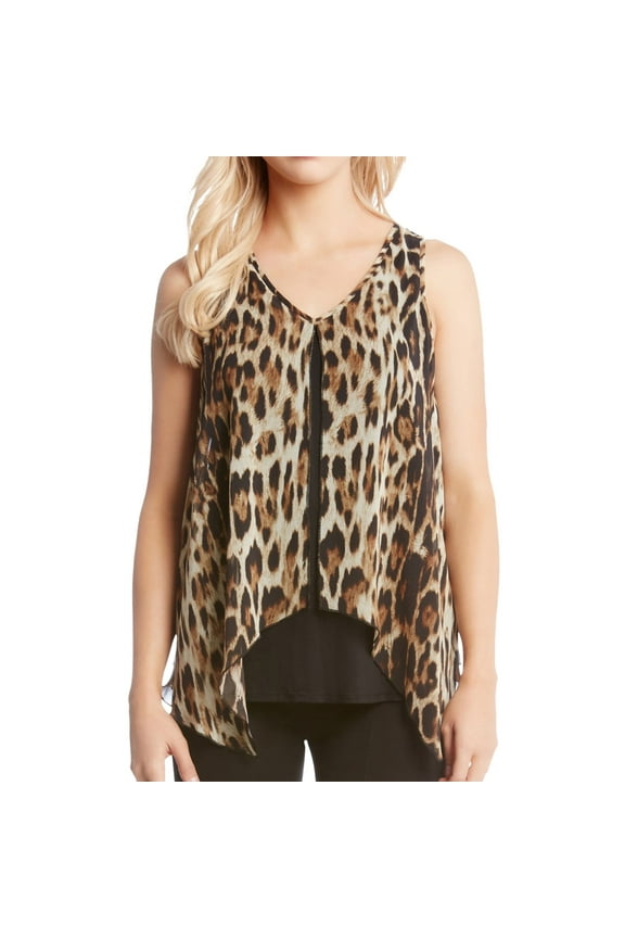 Womens Sheer Overlay Pullover Blouse, Black, Small