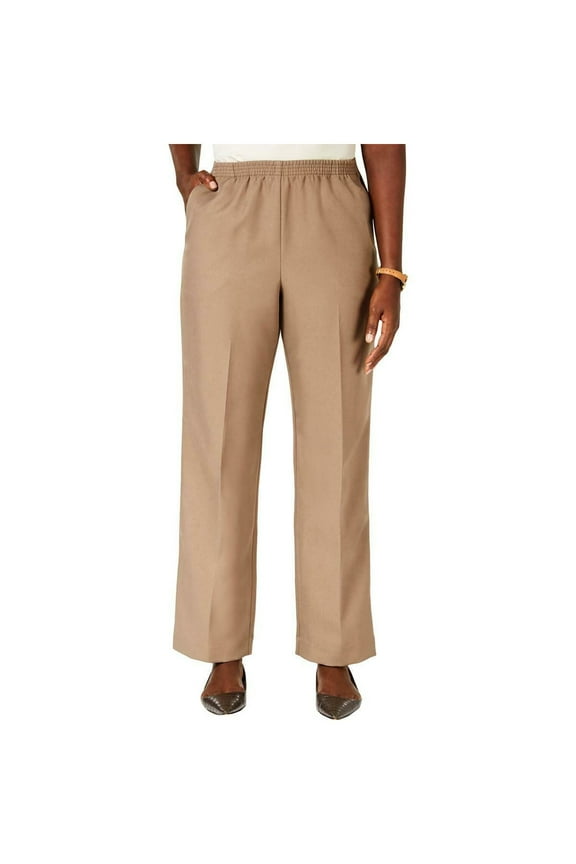 $40 Womens New 0702 Beige Casual Pants L B+B