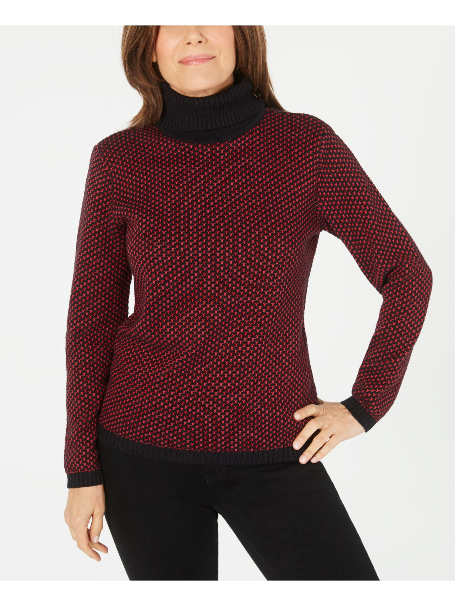 karen scott turtleneck tops