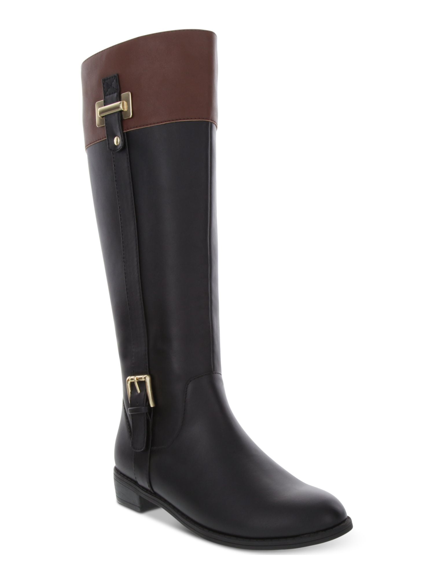 BARBOUR Womens Beige Goring Padded Coretta Round Toe Block Heel Zip-Up Leather Riding Boot
