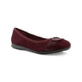 thumbnail image 1 of KAREN SCOTT Womens Burgundy Cushioned Tashelle Round Toe Slip On Flats Shoes 5.5 M, 1 of 4