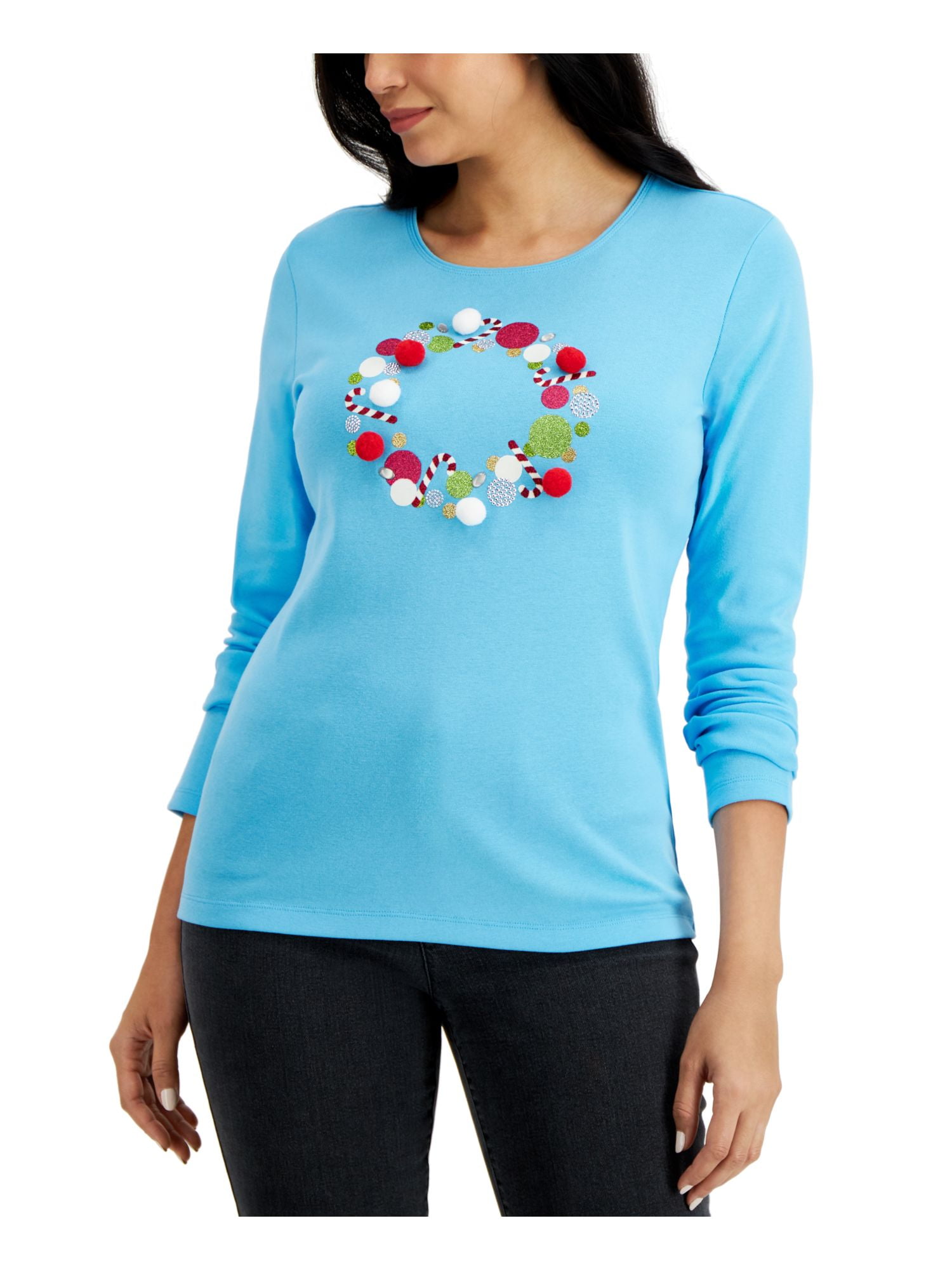 Karen scott top tops clearance