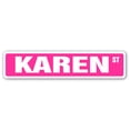 thumbnail image 1 of KAREN Street Sign Childrens Name Room Sign | Indoor/Outdoor |  24" Wide, 1 of 5