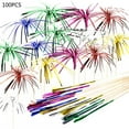 thumbnail image 1 of KARLSITEK 100Pcs Cocktail Picks Firework Party Picks Firework Cake Toppers, Sandwich & Cocktail Picks, Toothpicks for Cake Decoration, Party Supplies, 1 of 6