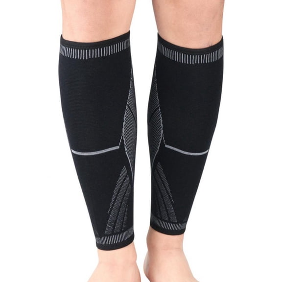 KARLSITEK Calf Compression Sleeves for Women and Men,Leg and Calf Support,Footless Compression Socks Tights Leggings-XL Size