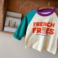thumbnail image 1 of KARLSITEK Fall Toddler Boy Long Sleeve Letter T-Shirt Cotton Round neck Tops Tees Shirt for 0-13 Years, 1 of 5