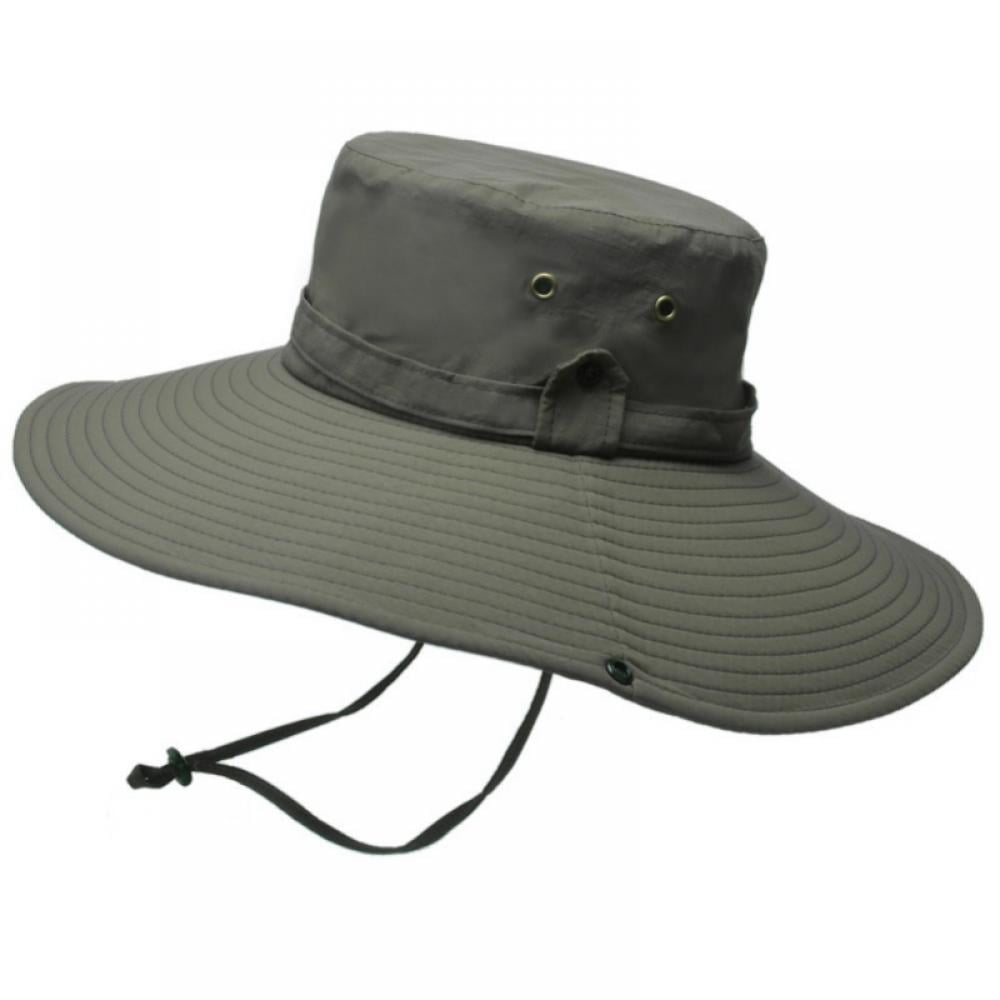 KARLSITEK Flat Super Wide Brim Fishing Hat Bucket Hat Safari Hat Sun Hat