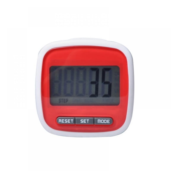 KARLSITEK LCD Pedometer for Walking Clip On Portable Step Counter forMen Women Kids Sports Running