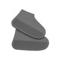 thumbnail image 1 of KARLSITEK Portable Silicone Reusable Waterproof Shoes Cover Wear-Resistant Rain Boots, Gray, 1 of 3
