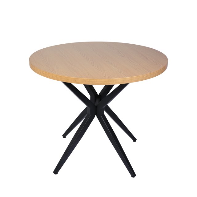 "KARMAS 36"" Round Dining Table, Mid Century Design, 24 Person, Easy