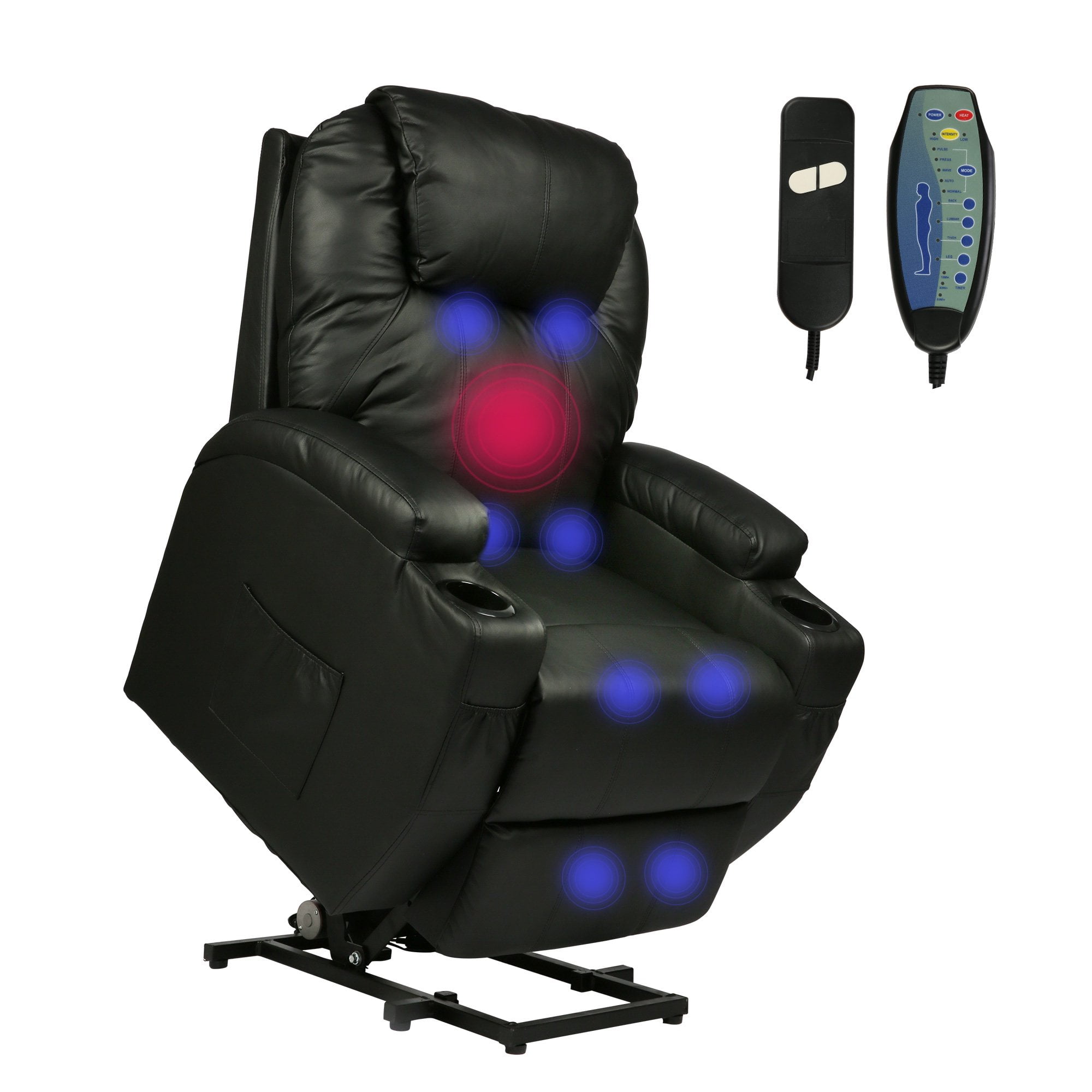KARMAS PRODUCT Power Lift Recliner Chair with Heated Vibration Massage