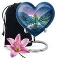 thumbnail image 1 of KARYLIZ Aurora Borealis Urns For Human Ashes Adult Man - Large Urn For Human Ashes - Urn For Ashes Adult Male - Burial Urns For Adult Human Ashes - Decorative Urn For Ashes For Women - Ash Urn, 1 of 1