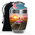 thumbnail image 1 of KARYLIZ Car Urn&nbsp;For Ashes Adult Male, Funeral Urns for Human Ashes Adult Female, Cremation Car Urn For Women & Men, Large Burial Decorative Urns for Mom & Dad (Size - 10inch), 1 of 2