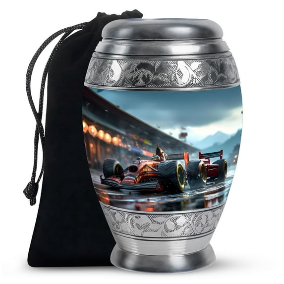 KARYLIZ Car Urns For Human Ashes - Cremation Urn For Human Ashes Adult Female - Urn For Mom & Dad - Funeral Urns For Human Ashes Adult Man - Ash Holders For Human Ashes (Size 10Inch)