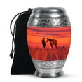 thumbnail image 1 of KARYLIZ Cowboys Urns For Women Human Ashes, Urn for Ashes, Large Urns for Human Ash, Funeral & Burial Cremation for Adult, Memorial Gift for Mother, 10 Inch, 1 of 2
