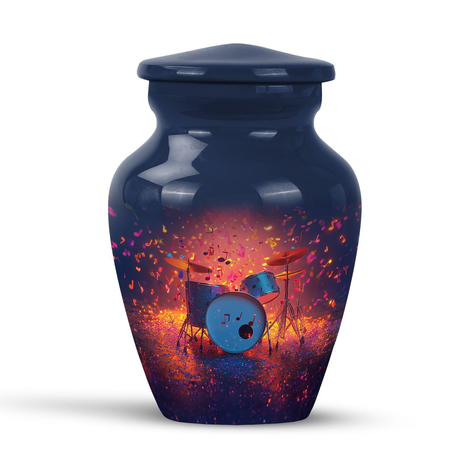 KARYLIZ Drum Urns for Human Ashes Adult Man - Memorial Burial Urn for ...