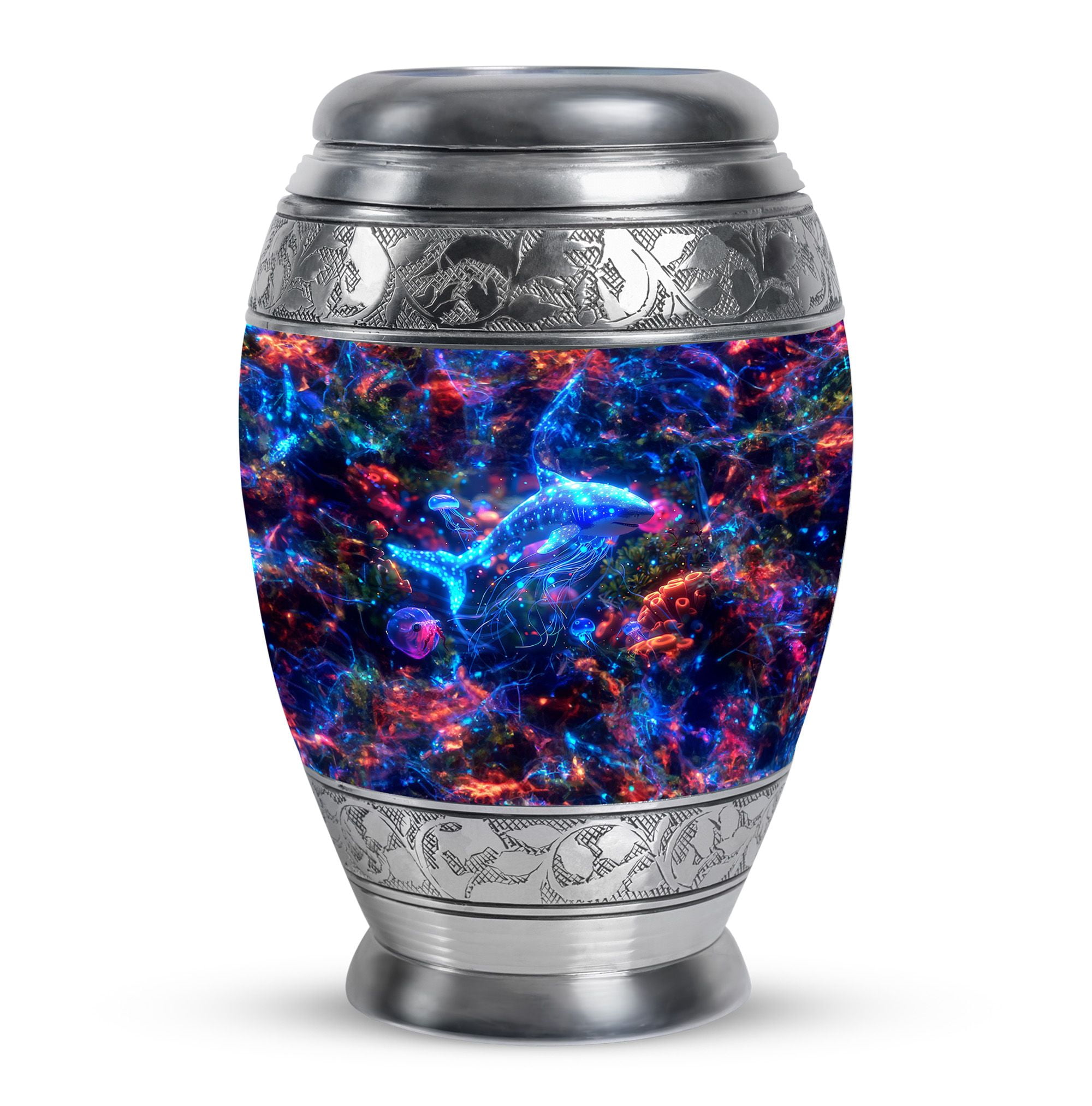 KARYLIZ Fish Cremation Urn Human Ashes - Large Urns for Male & Female ...