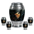 thumbnail image 1 of KARYLIZ Fish Urn - Urn For Ashes For Women - Small Cremation Urns For Ashes - Black Small Cremation for Ashes Keepsake - Keepsake Urn for Ashes Small (Combo Of 5, 10 Inch & 3 Inch), 1 of 2