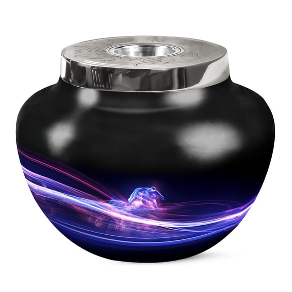KARYLIZ Lights Urns For Burial In Ground - Adult Urns For Human Ashes - Cremation Urns For Human (Size - 10 INCH)
