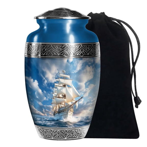 KARYLIZ Ship Unique Urns For Adult Ashes Male Large Urn For Human Female Mom 10 Inch