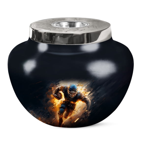 KARYLIZ Sports Cremation Boxes For Human Ashes - Cremation Urns For Burial - cheap urns for human ashes (Size - 10 INCH)