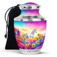 thumbnail image 1 of KARYLIZ Unicorn Urn for Adult Ashes - Funeral Cremation Urns for Male & Female - Mutlicolor Large Decorative Urns For Human Ashes Adult Man - Memorial Urn for Women - Funeral For Mom & Dad (10 Inch), 1 of 2