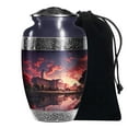 thumbnail image 1 of KARYLIZ White House Cremation Large Urn For Human Ashes Woman Large Urn For Adult Man 10 Inch, 1 of 2
