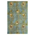 thumbnail image 1 of Catalina 0739 Blue Peacock Feathers 5' x 8' Size Area Rug, 1 of 3