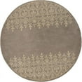 thumbnail image 1 of KAS Donny Osmond Home Harmony 5'6" Round Hand-Tufted Wool Rug in Mist, 1 of 1