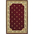 thumbnail image 1 of KAS Jewel 2'6" x 10' Hand-Tufted Wool Runner Rug in Red, 1 of 2