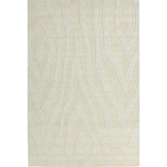 KAS Rugs 2059 Loft Grains Area Rug, 30 by 50-Inch, Ivory