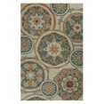 thumbnail image 1 of KAS Rugs Anise 2408 Mosaic Area Rug - Ivory / Seafoam, 1 of 2