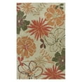 thumbnail image 1 of KAS Rugs Anise 2417 Ivory Wildflowers Hand-Hooked 100% Space-dyed Polyester Area, 1 of 2