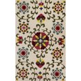 thumbnail image 1 of KAS Rugs Bali Suzani Ivory Area Rug, 1 of 1