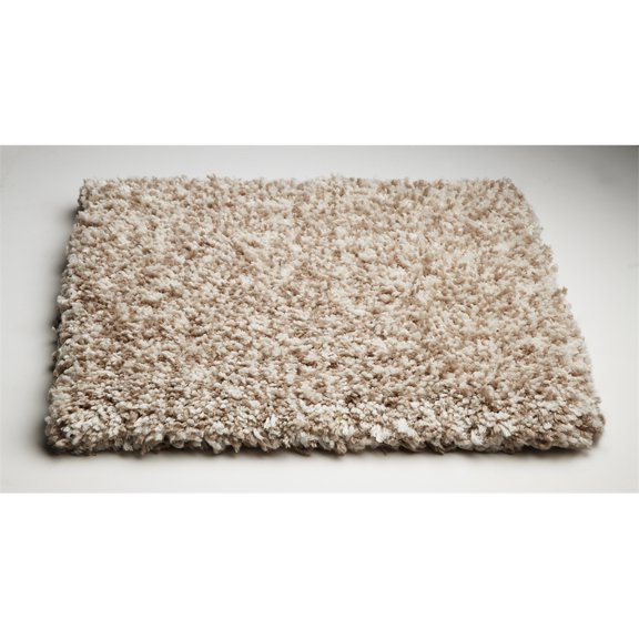 Kas Ivory Heather Shag Hand-Woven & Other 100% Polyester 9' x 13' - Area Rug