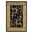 thumbnail image 1 of Cambridge 7336 Black/Beige Floral Delight 2'3" x 3'3" Size Area Rug, 1 of 11