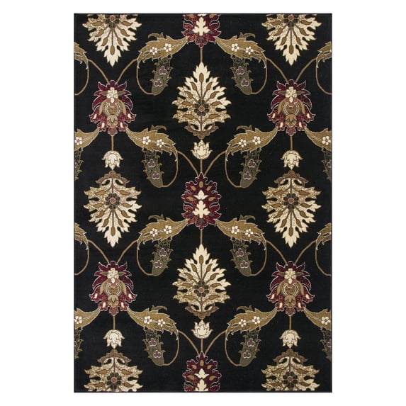 KAS Cambridge 2'2" x 7'11" Rug in Black