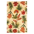 thumbnail image 1 of KAS Rugs Catalina 0780 Tropical Flora Area Rug - Ivory, 1 of 3